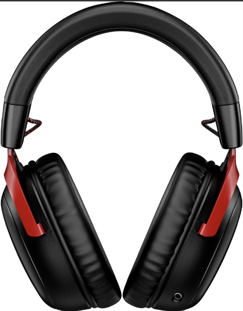 Безжични геймърски слушалки HyperX Cloud III, черен/червен - 77Z46AA