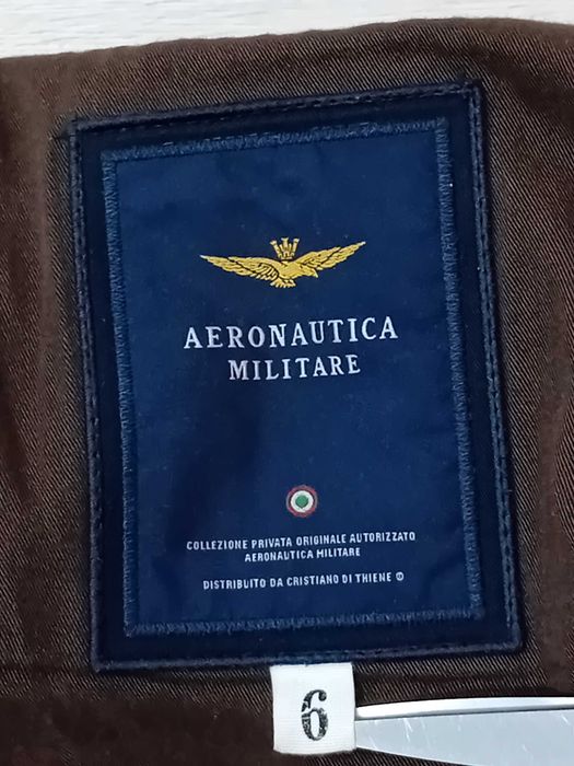 Geacă din piele naturală pentru copii Aeronautica Militare Italia, 6