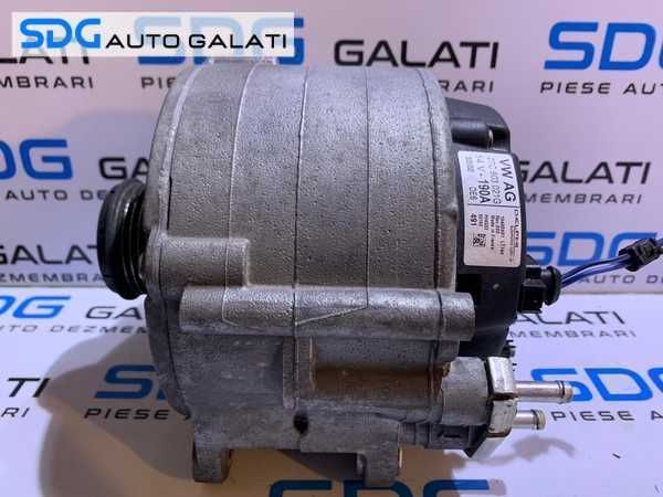 Alternator 190A Fulie Blocata VW Touareg 3.2 FSI V6 AZZ BMV BAA BMX BKJ BRJ 2003 - 2010 Cod 07C103021G