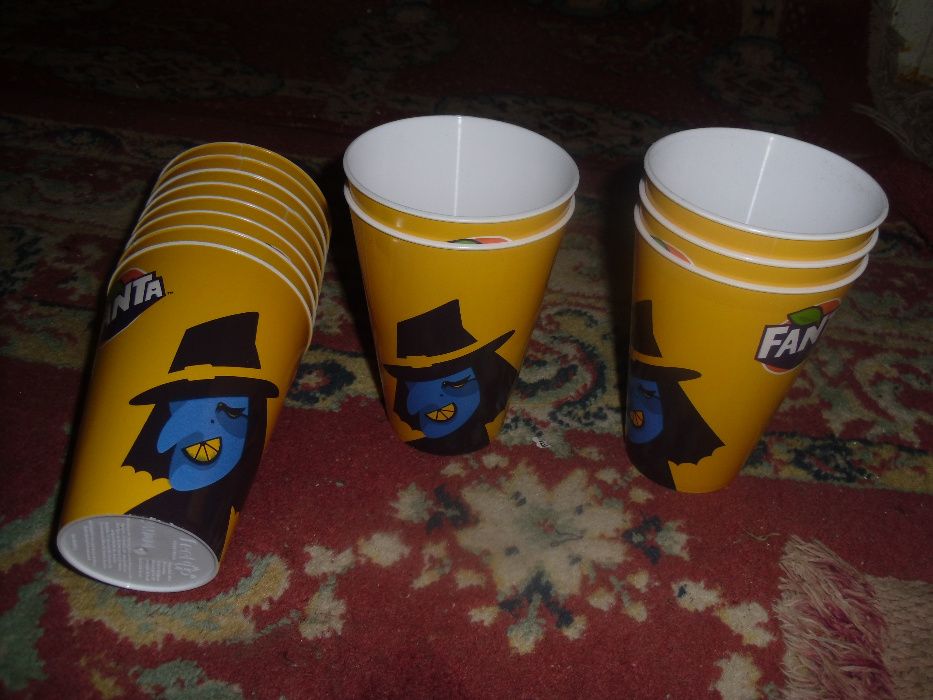 Fanta nou pahare plastic