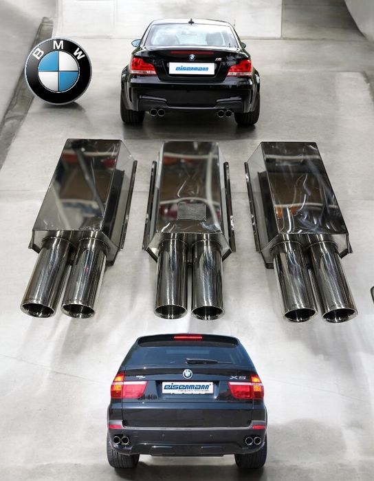 Глушители, насадки для BMW. БМВ