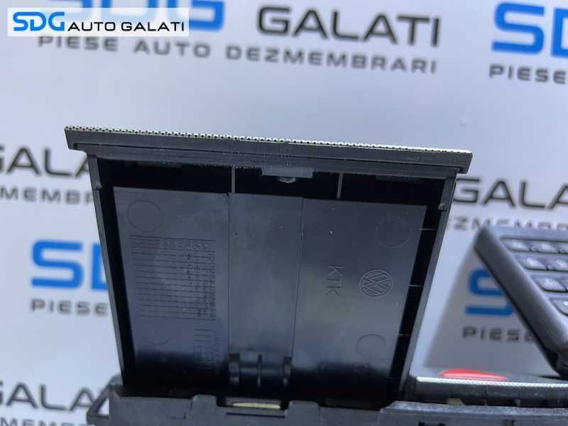 Unitate Modul Tastatura Telefon Sertar Suport Carti Vizita Buton Releu Avarii Bord VW Passat B6 2005 - 2010 Cod 3C2857273
