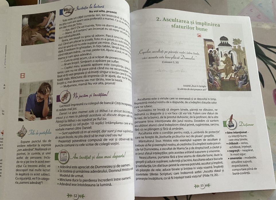 Religie. Cultul ortodox. cls. 3. Editura Litera.