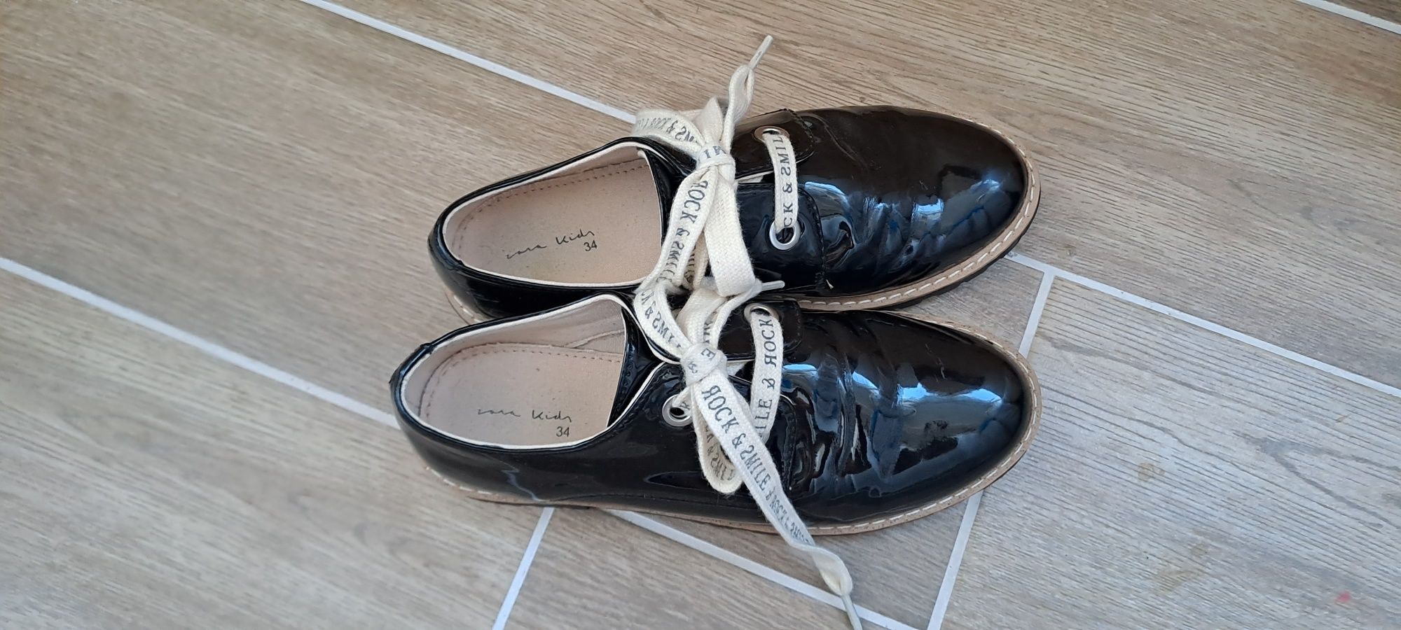 детски лачени обувки Zara, еспадрили Gioseppo