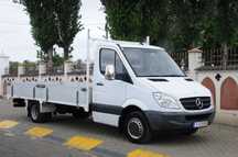 Mercedes-Benz Sprinter 516 2012 2.2CDi 163 CP E5 6 trepte, Bena 5 metri Cat. B Recent Adus