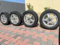 Vând jante aliaj 215/60 R16 cu cauciucuri de iarna 1200 lei
