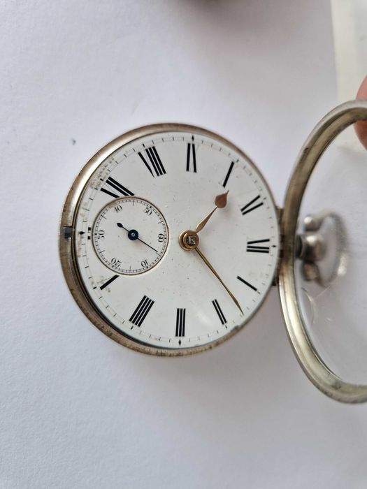 Ceas Fusee din Argint- Anglia Perioada 1880-1900