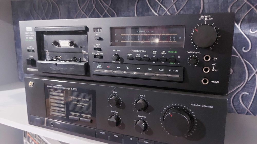 Sansui из 80х усилитель + дека.