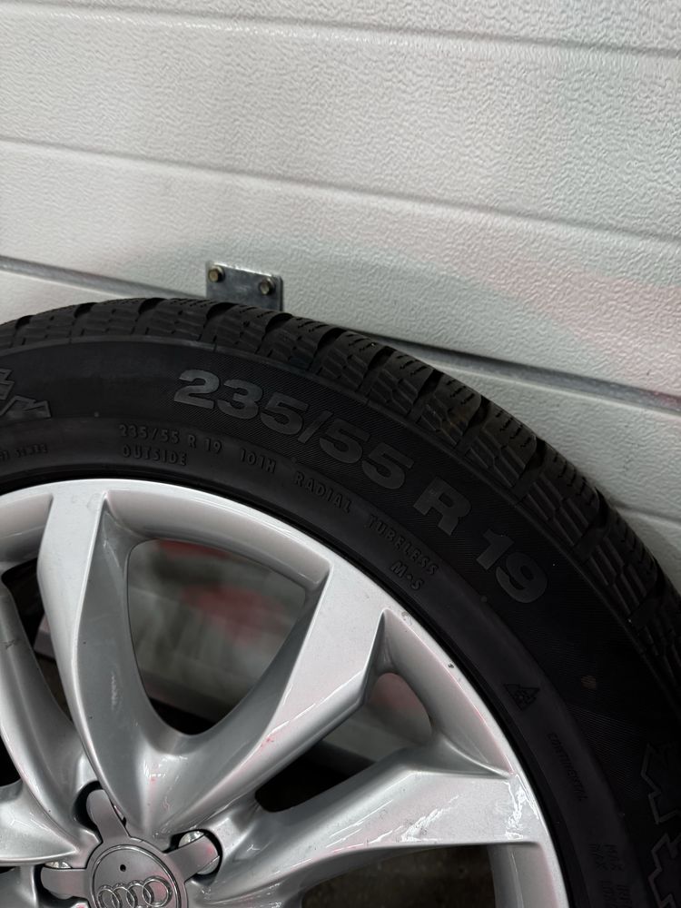 Roti complete Audi 255 55 R19 iarna Michelin