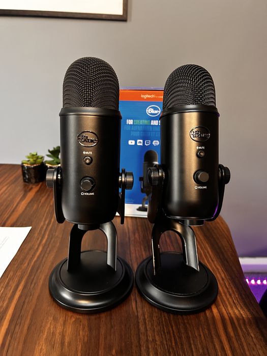 Микрофони за подкаст, сет Blue Yeti