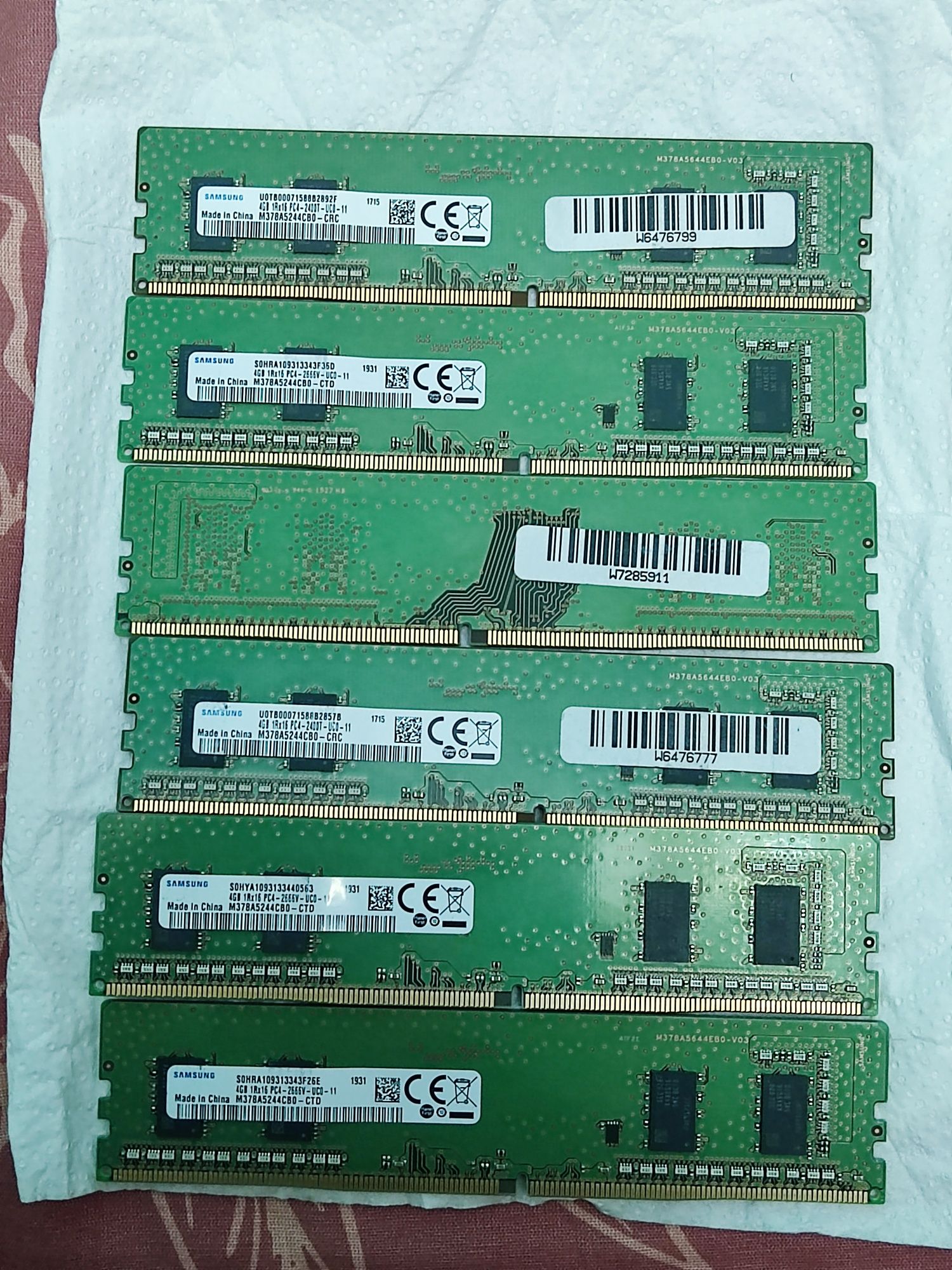 Vind rami 4,8 GB DDR4 Samsung