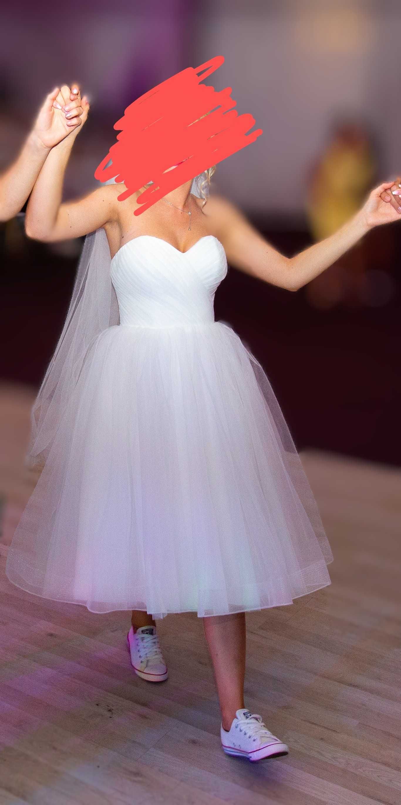 Rochie scurta de mireasa
