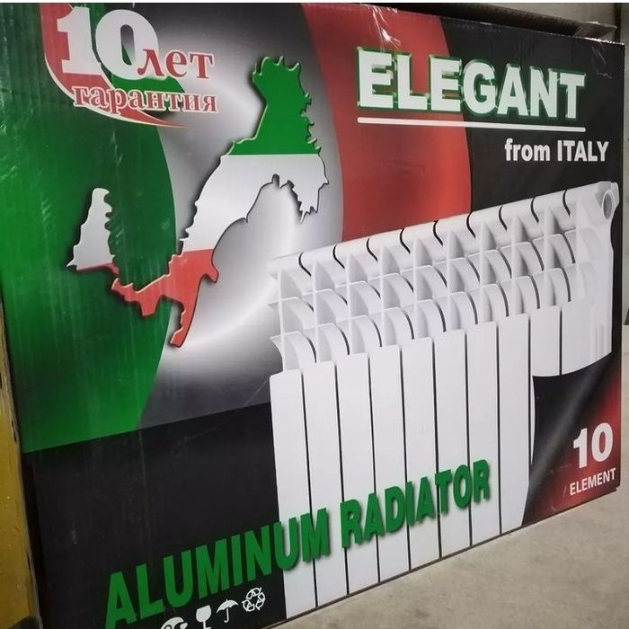 Батареи отопления алюминиевые  500/100