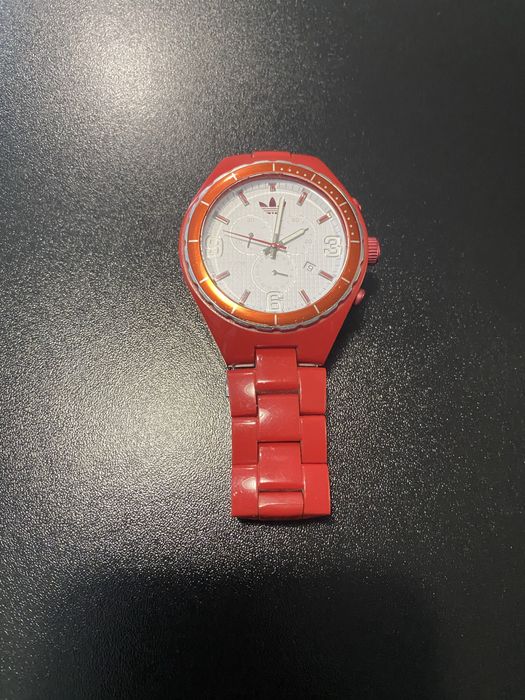 Ceas Adidas rosu aproape nou