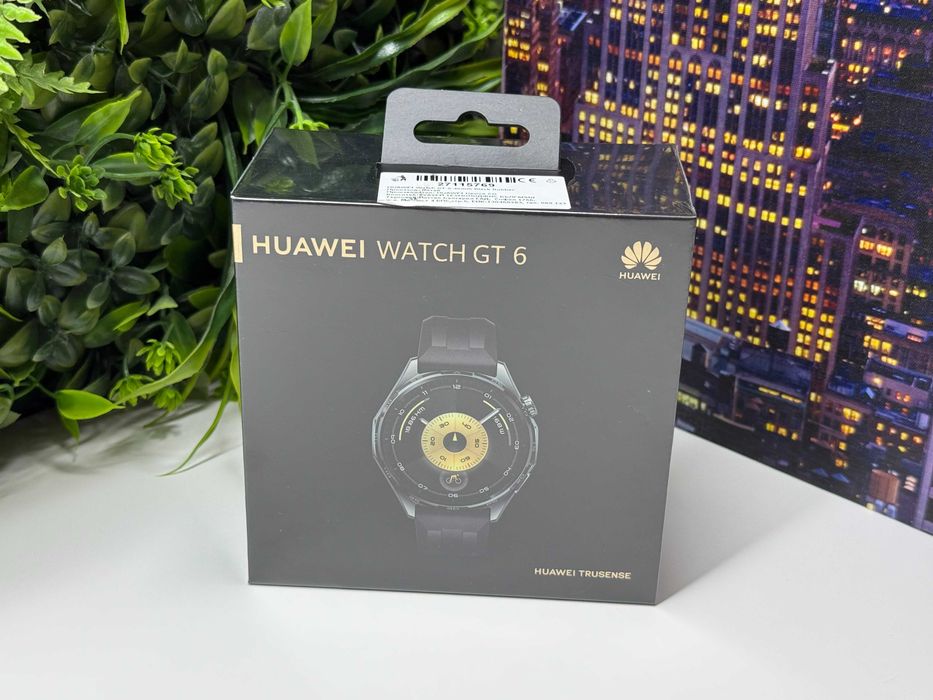 ! НоВо ! Huawei Watch GT6 46mm Black 2г Гаранция