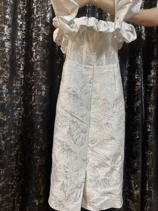 Rochie albă Midi ocazie Bella Barnett  nouă