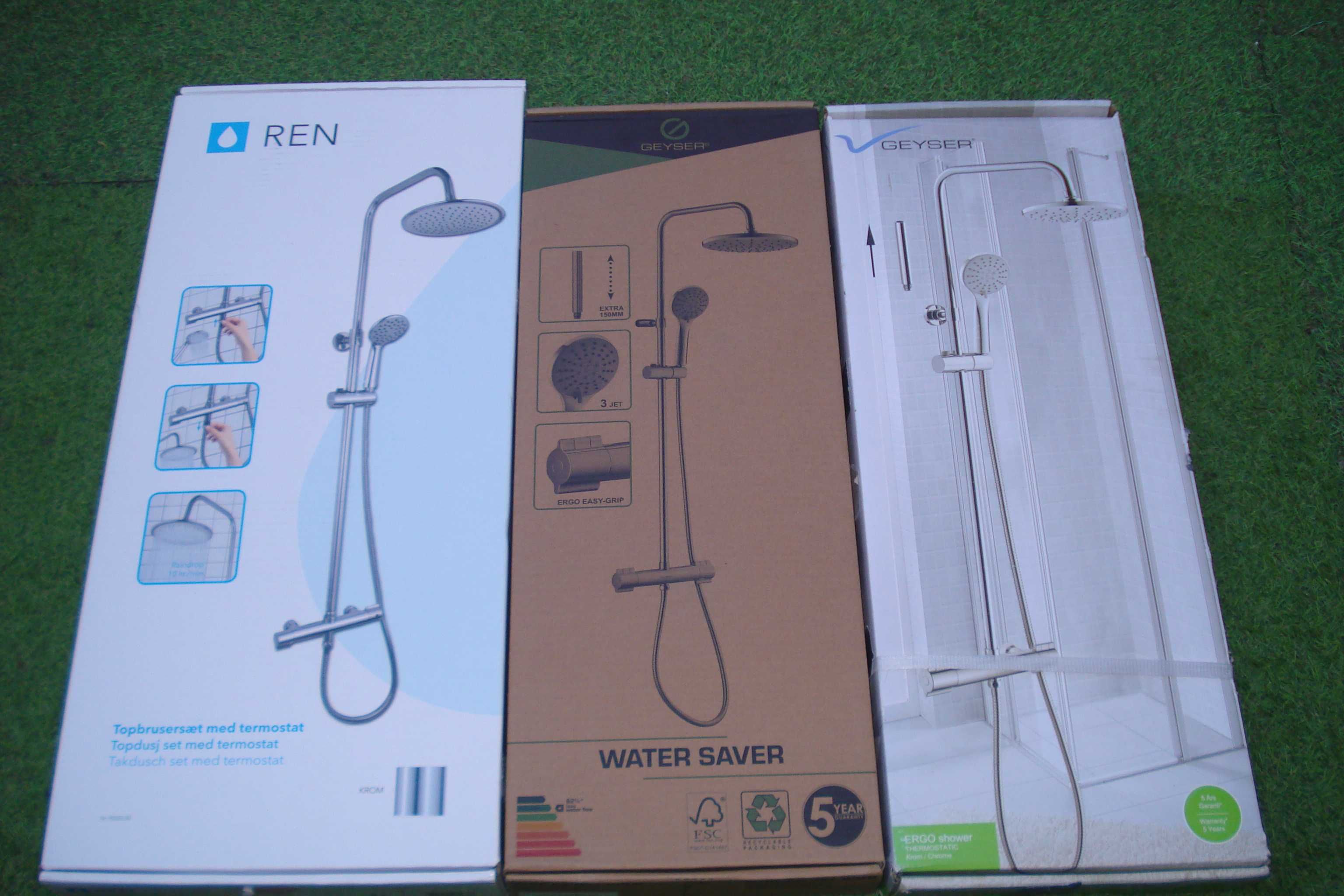Baterii Hansgrohe My Fox cu termostat si antioparire