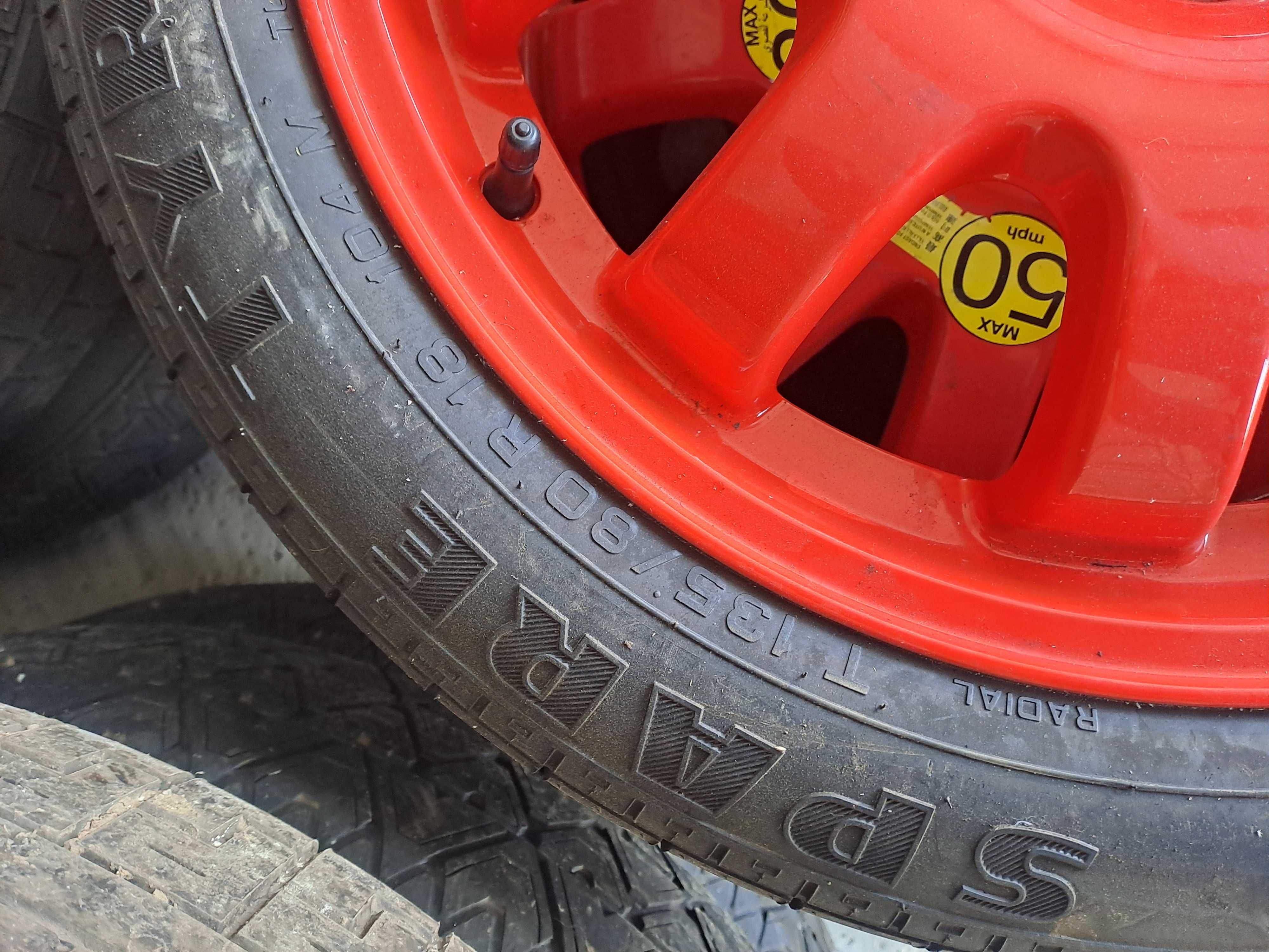 Roata de rezerva Slim Ford Kuga Volvo XC40 XC60 EC40 Ex40 135 80 r18