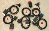 Cablu 16pin LED OBD2 pt Delphi, Autocom, TCS CDP, Multidiag, WOW Wurth