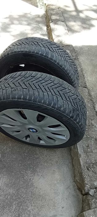 Железни джанти с гуми за БМВ 16 цола