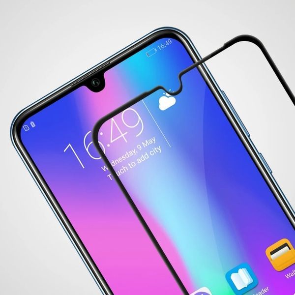 Huawei Y5 Y7 2019 / Honor 9X 8X 8S X7/5D ЦЯЛО ЛЕПИЛО Стъклен протектор