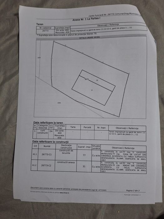 Casa de vanzare in berca