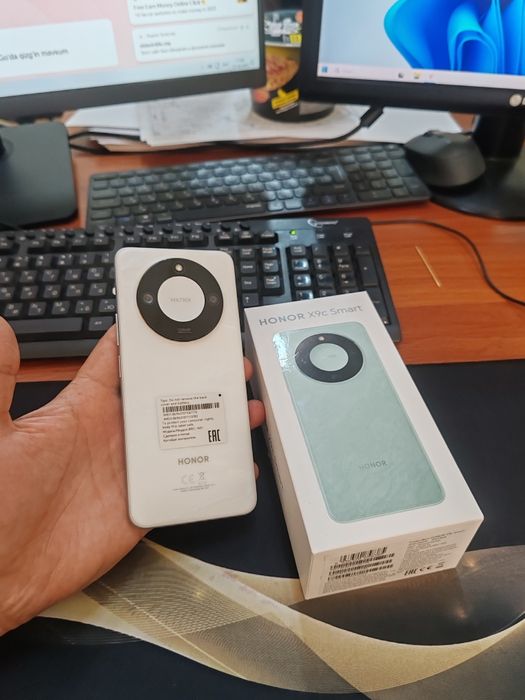 Honor X9c 8+8/256gb(2025)10 kunlik ideal iwlawi zur aybi yuq tozza