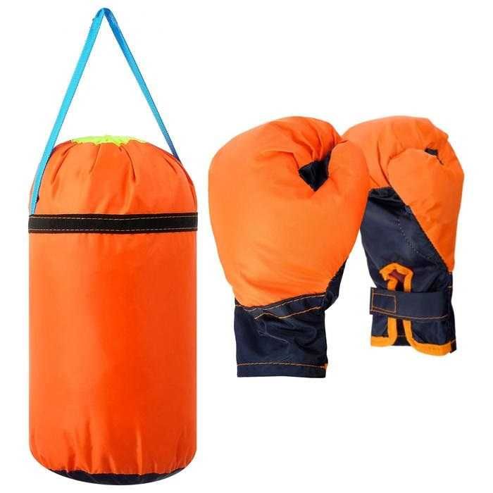 Детский боксёрский набор  (перчатки+ груша d20 h35см)