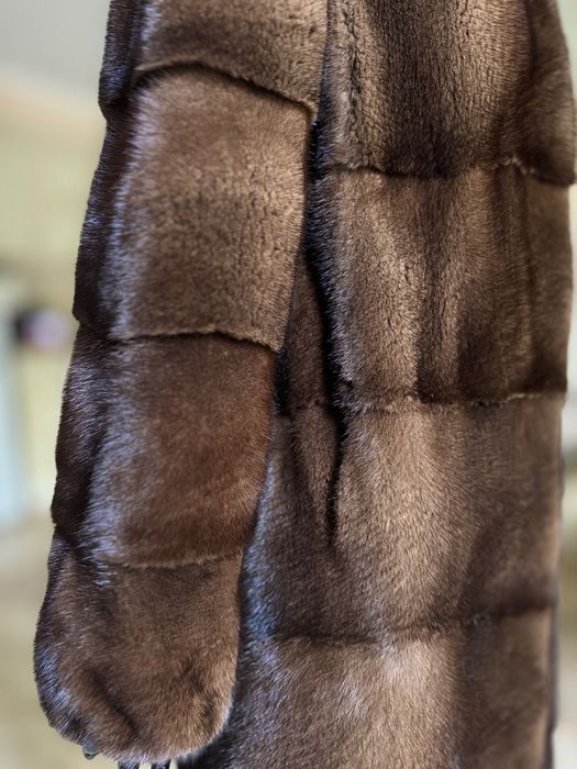 #56 Палто от норка.Sobol.Greek fur. Гърция Визон.Яке.Естествен косъм.