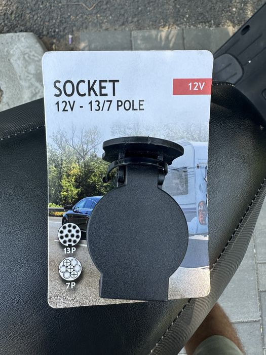 Mufa adaptor 13 pini 7 pini remorca rulota