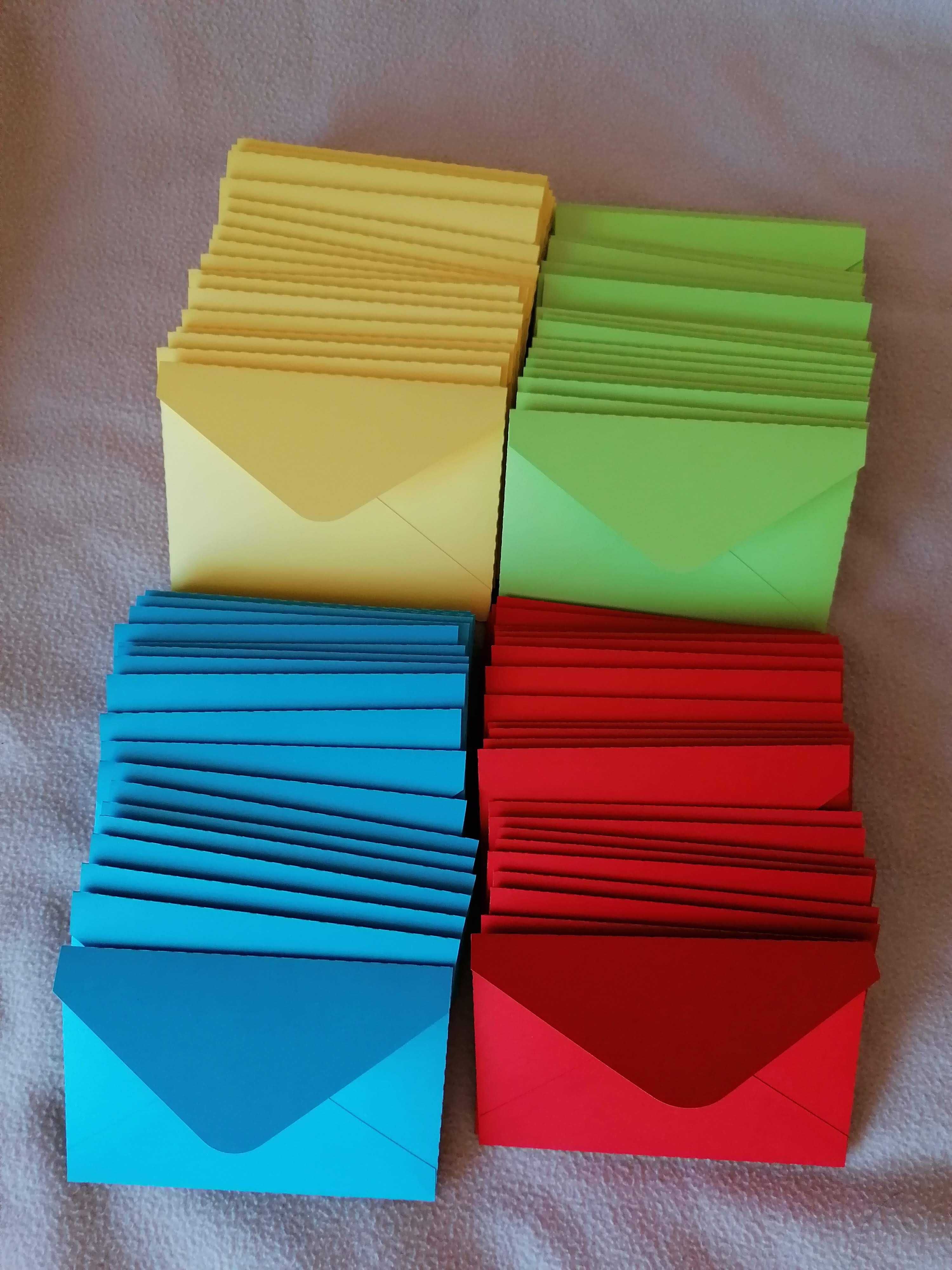 Плик за писмо от цветен картон