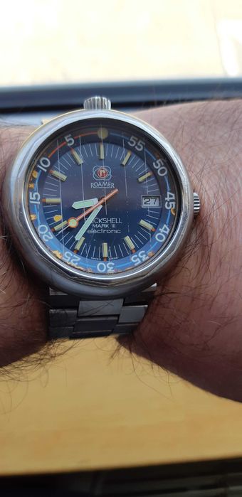 Ceas Roamer Rockshell Mark III  anii 80