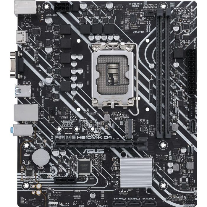 Placa de baza ASUS PRIME H610M-K D4