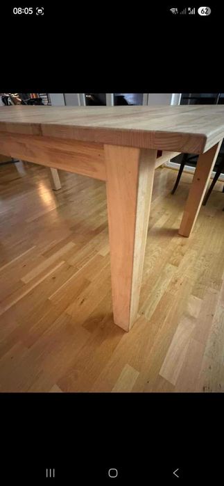 Masa Din Lemn Masiv Extensibila 160x90 la 200