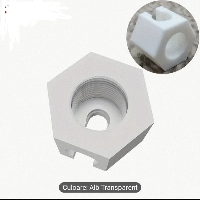 Piuliță pentru reparație furtun presiune soda stream Cristal