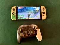 Прошитый Nintendo switch oled 1tb + pro controller