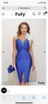 Rochie albastra fofy