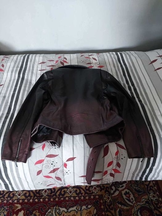 Дамско яке естествена кожа от Турция