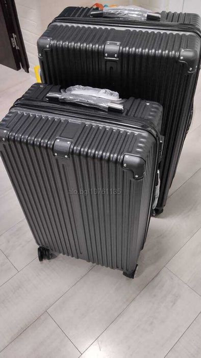 Куфар за багаж 2 броя комплект пластмасов с кодово заключване ПРОМО