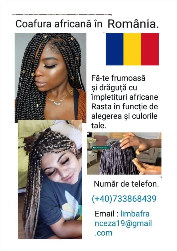 Coafura africană, orice model.