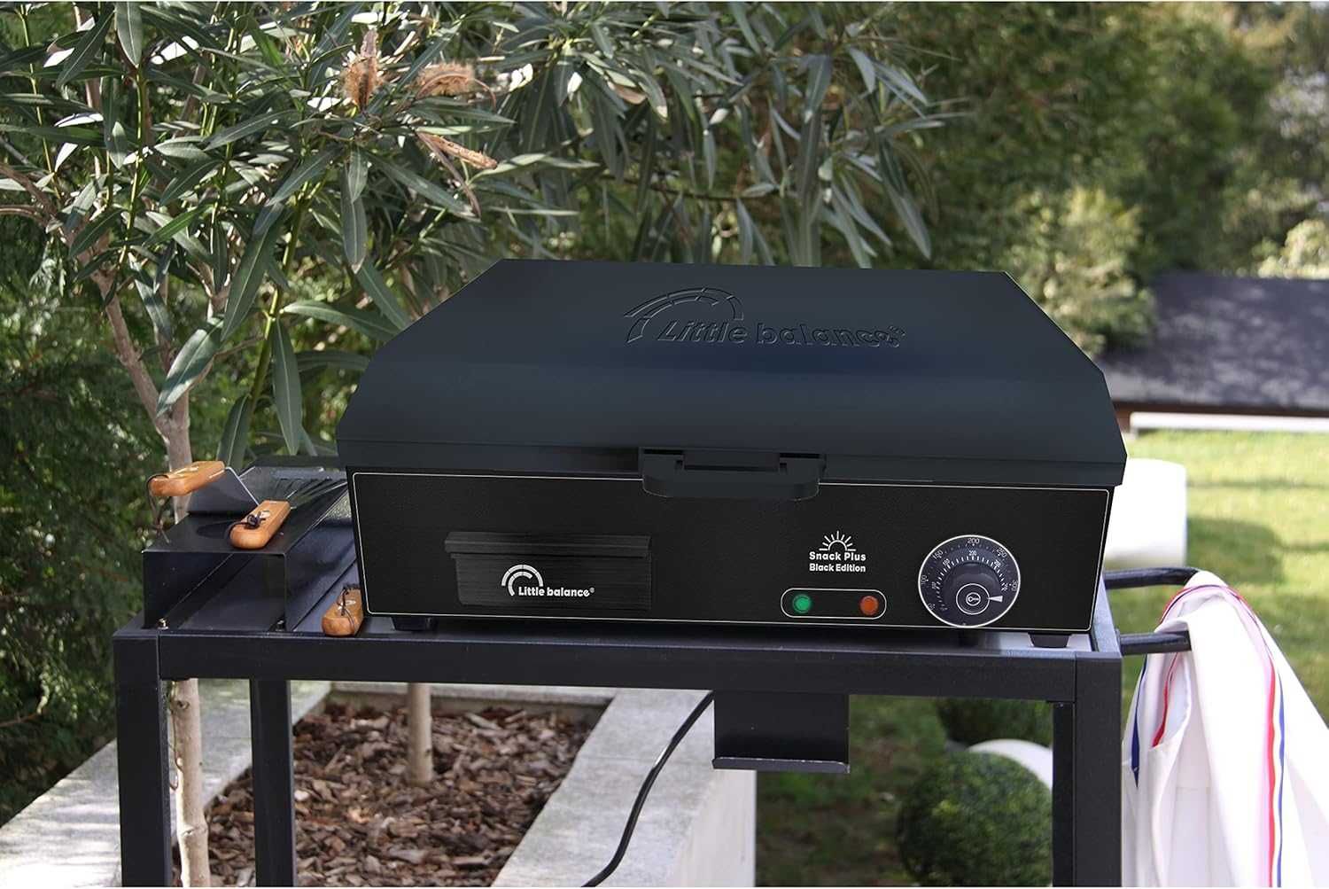 Грил скара Little Balance 8668 Snack Plus Black Edition 2900W