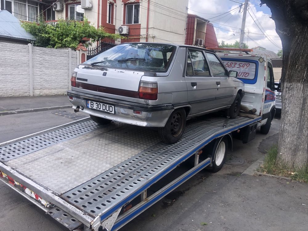 Tractari auto moto dube utilaje Transport rulote Platforma auto 24/7