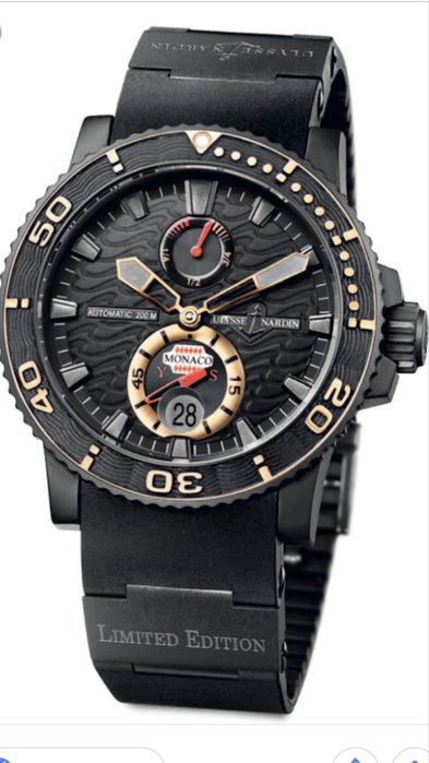 Часовник  Ulis Nardin лимитиран 100 броики с кутия и докоменти