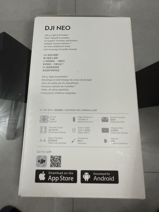 Drona DJI NEO fly more combo • NOUA / SIGILATA •
