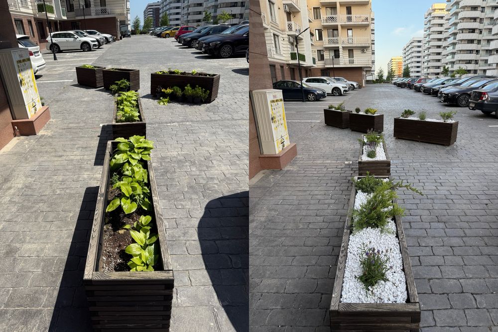 Curatare/Spalare pavele, fatada casa, acoperis,Tuns gazon, amenajare