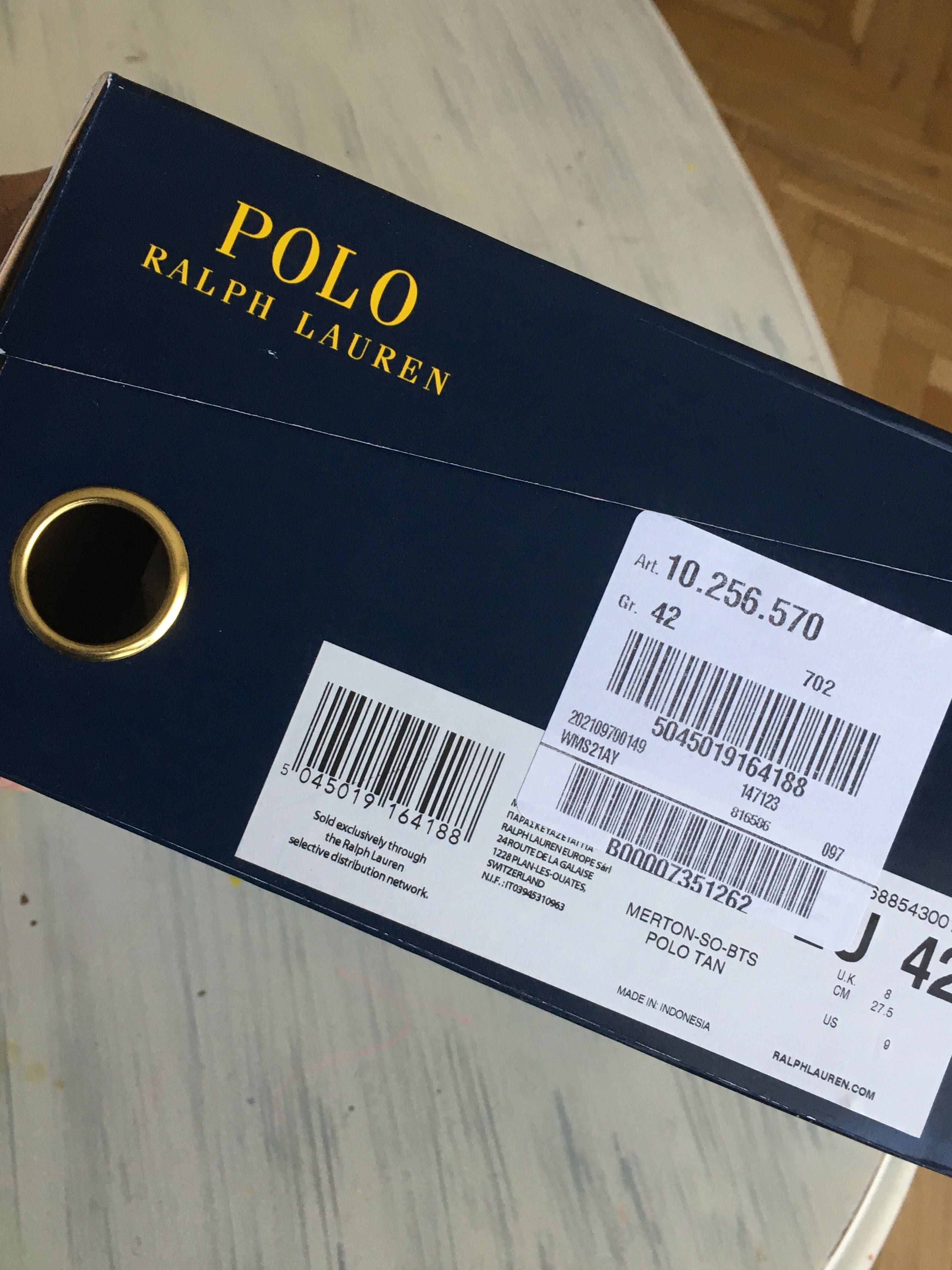 Polo Ralph Lauren мъжки мокасини Merton размер 42