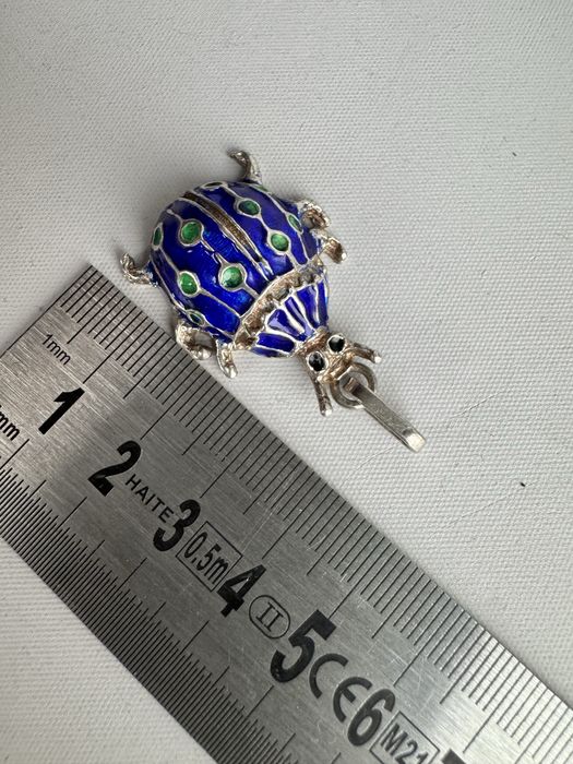 Pandantiv argint si email