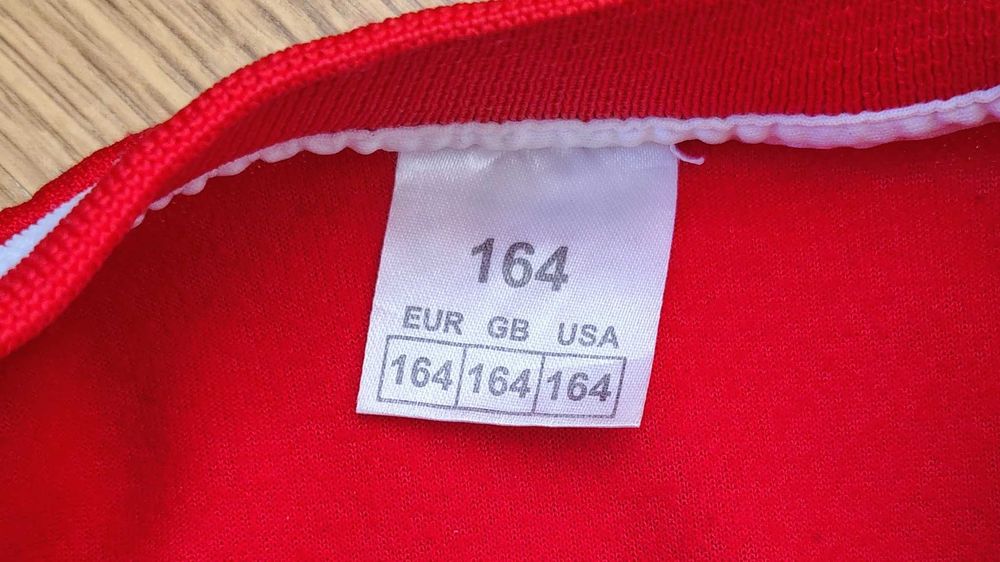 Футболна блуза за фенове на Manchester United и Роналдо, размер 164