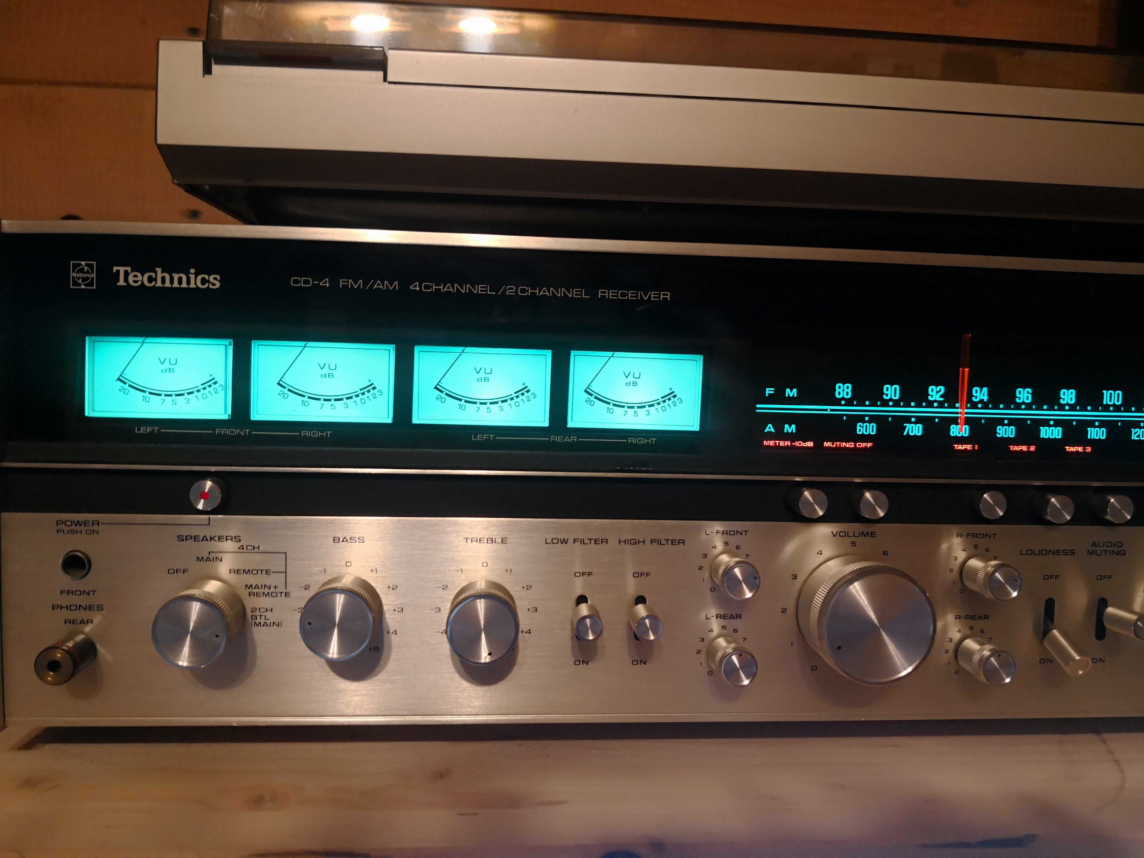 Technics SA-8500X CD4 AM/FM Two/Four Channel Receiver (1975)