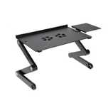 Masa pliabila multifunctionala pentru laptop T8, 2 coolere +mousepad